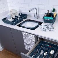 Wham Casa 4-Piece Kitchen Tidy Set In Navy