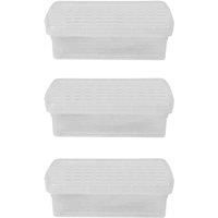 Wham Clip 6 01 7L Rectangular Box & Lid Clear Clear Clear