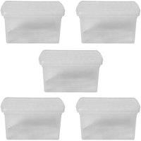 Wham Clip 8 02 21 5L Rectangular Box & Lid Clear Clear Clear