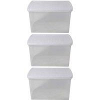 Wham Clip 13 02 62L Rectangular Box & Lid Clear Clear Clear