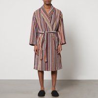 PAUL SMITH Signature Stripe Dressing Gown Bath Robe SMALL (S)