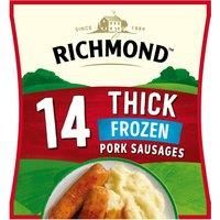 Richmond 14 Thick Pork Sausages 602g