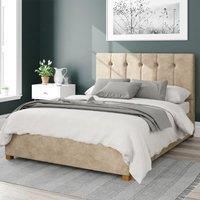 Aspire Hepburn Ottoman Storage Bed Kimyo Beige Single