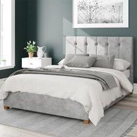 Aspire Hepburn Ottoman Storage Bed Kimyo Silver Single
