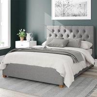 Olivier Ottoman Bed Eire Linen Grey Small Double