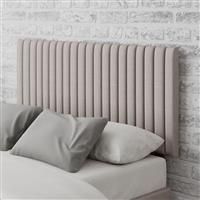 Aspire Grant Linen Single Headboard - Off White