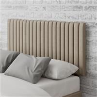 Aspire Grant Linen Double Headboard - Natural