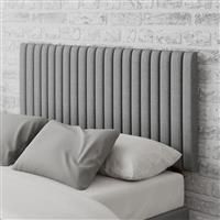 Aspire Grant Linen Small Double Headboard - Grey