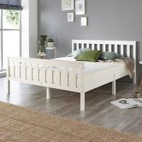 Aspire Atlantic Bed Frame White Super King