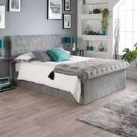 Aspire Chesterfield Fabric Storage Bed