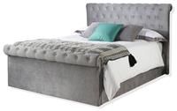 Aspire Chesterfield Fabric Storage Bed