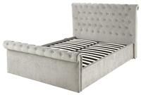 Aspire Chesterfield Fabric Storage Bed