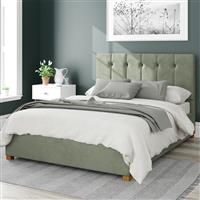 Laurence LlewelynBowen Laurence Llewelyn Bowen Estella Ottoman Storage Bed Plush Velvet Duck Egg Super King