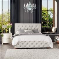 Laurence Llewelyn-Bowen Upholstered Ottoman Bed Pearl Small Double (4')