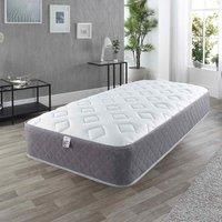 Aspire Double Comfort Air Conditioned Hybrid Memory Foam & Spring Mattress Size Small Single