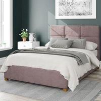 Aspire Easymount Wall Mounted Upholstered Panels Modular Diy Headboard In Malham Weave Fabric Mink (pack Of 2)