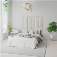 Aspire Quinn Headboard Panels 4 Packs - Crushed Pearl