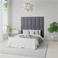 Aspire Quinn Headboard Panels 4 Pack - Steel