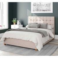 Aspire Beds Ottoman - 24 Square - Saxon Twill - Natural - 40