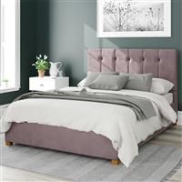 Aspire Beds Ottoman - 5 Vert Ln - Plush Velvet - Blush - 46