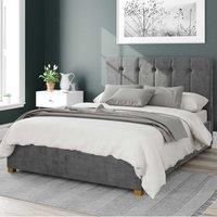 Hepburn Upholstered Ottoman Storage Bed, Firenze Velour Fabric
