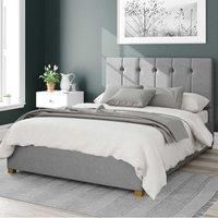 Hepburn Upholstered Ottoman Storage Bed, Eire Linen Fabric