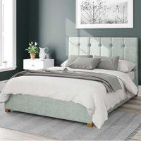 Aspire Beds Ottoman - 5 Vert Ln - Pure Pastel Cotton - Eau De Nil - 50