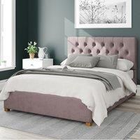 Aspire Beds Ottoman - 6 Diamond - Plush Velvet - Blush - 60