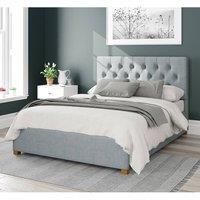 Aspire Beds Ottoman - 6 Diamond - Malham Weave - Sky - 60