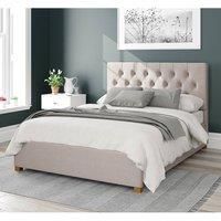 Aspire Beds Ottoman - 6 Diamond - Eire Linen - Off White - 40