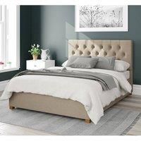 Aspire Beds Ottoman - 6 Diamond - Eire Linen - Natural - 30