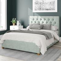Aspire Beds Ottoman - 6 Diamond - Pure Pastel Cotton - Eau De Nil - 60
