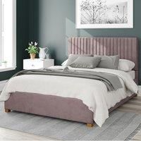 Aspire Beds Ottoman - 19 Vert Ln - Plush Velvet - Blush - 40
