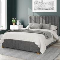 Aspire Beds Ottoman - 19 Vert Ln - Firenze Velour - Charcoal - 40