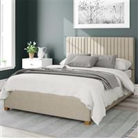 Aspire Beds Ottoman - 19 Vert Ln - Malham Weave - Cream - 50