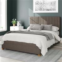 Aspire Beds Ottoman - 19 Vert Ln - Malham Weave - Slate - 50