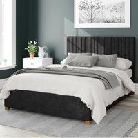 Aspire Beds Ottoman - 19 Vert Ln - Kimiyo Linen - Charcoal - 30