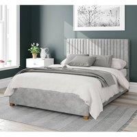 Aspire Beds Ottoman - 19 Vert Ln - Kimiyo Linen - Silver - 60