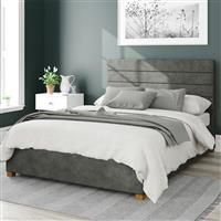 Aspire Beds Ottoman - Hor Ln - Kimiyo Linen - Granite - 60