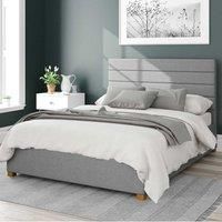 Aspire Beds Ottoman - Hor Ln - Eire Linen - Grey - 46