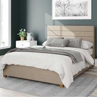 Aspire Beds Ottoman - Hor Ln - Eire Linen - Natural - 60