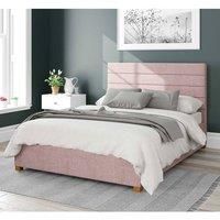 Aspire Beds Ottoman - Hor Ln - Pure Pastel Cotton - Tea Rose - 30