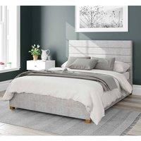 Aspire Beds Ottoman - Hor Ln - Pure Pastel Cotton - Storm - 30