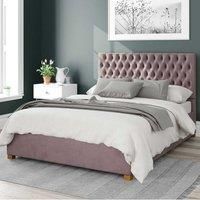 Aspire Beds Ottoman - 48 Diamond - Plush Velvet - Blush - 50