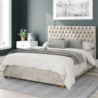 Aspire Beds Ottoman - 48 Diamond - Mirazzi Velvet - Pearl - 30