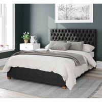 Aspire Beds Ottoman - 48 Diamond - Malham Weave - Ebony - 46