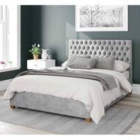 Aspire Beds Ottoman - 48 Diamond - Kimiyo Linen - Silver - 60