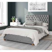 Aspire Beds Ottoman - 48 Diamond - Saxon Twill - Grey - 50