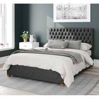 Aspire Beds Ottoman - 48 Diamond - Saxon Twill - Charcoal - 60