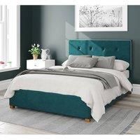 Presley Upholstered Ottoman Storage Bed, Plush Velvet Fabric